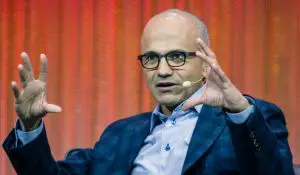 Satya Nadella headshot