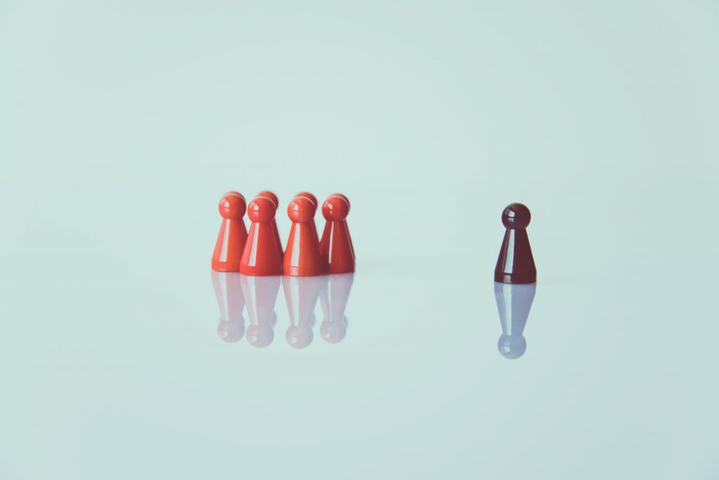 in-group and out-group representation